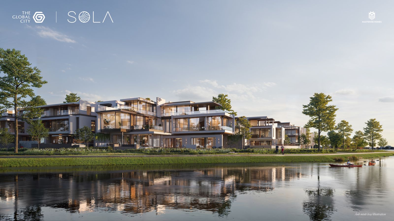 Villa ven hồ