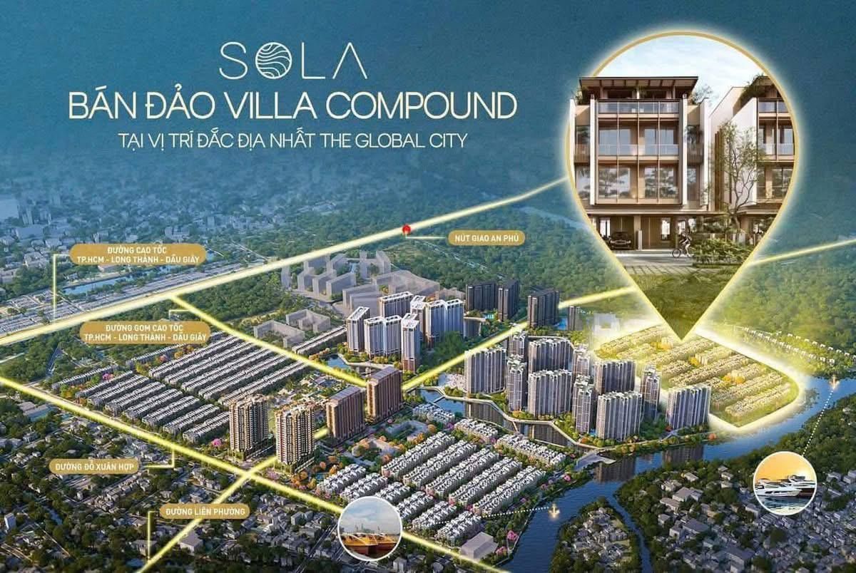 Bản đồ vị trí SOLA trong The Global City