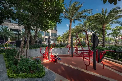 Khu tập gym ngoài trời