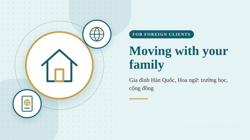 Gia đình Hàn Quốc và Hoa ngữ chuyển đến TP.HCM: khu cộng đồng, trường học, siêu thị và thủ tục đầu tiên