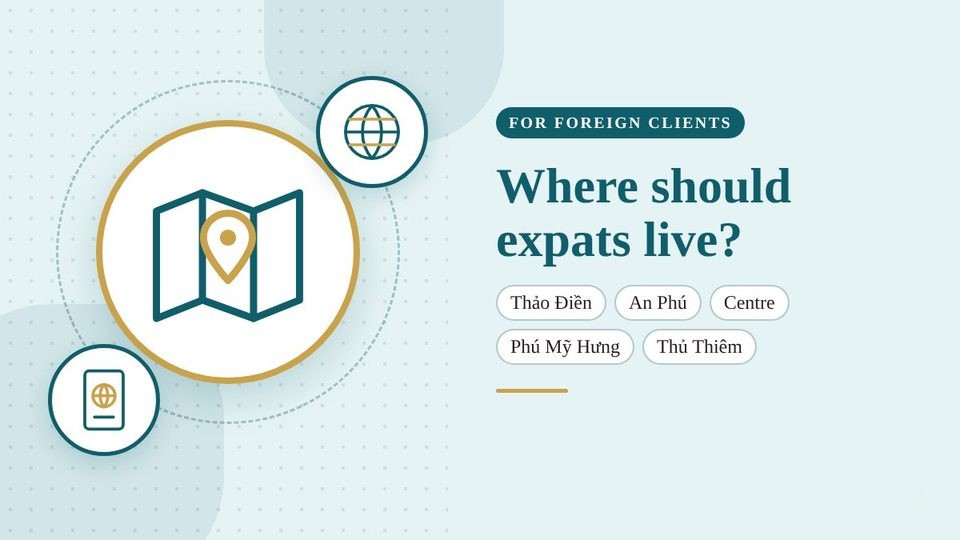 Khu nào hợp với người nước ngoài tại TP.HCM 2026? Thảo Điền, An Phú, trung tâm cũ, Phú Mỹ Hưng và Thủ Thiêm sau sắp xếp phường