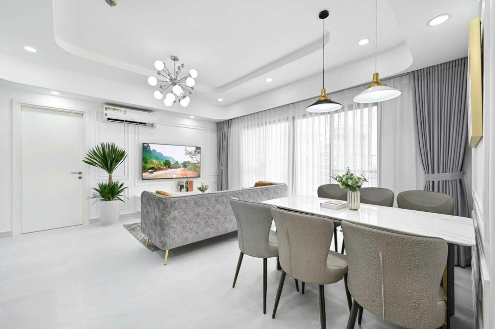 Bán căn 3PN 2WC 98m² tháp lầu cao, view mé sông, ảnh 4