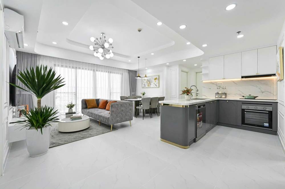 Bán căn 3PN 2WC 98m² tháp lầu cao, view mé sông, ảnh 6
