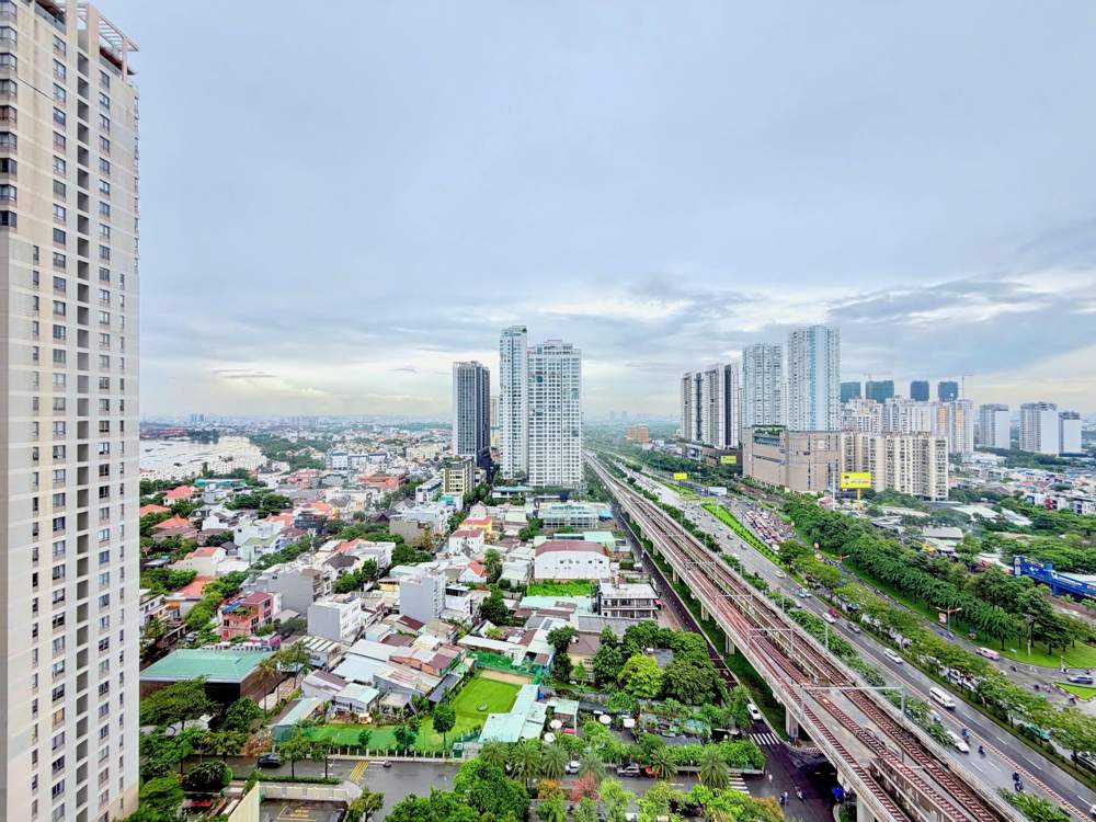 Bán căn góc 2PN tháp lầu cao, view mé sông, bếp kín, ảnh 2