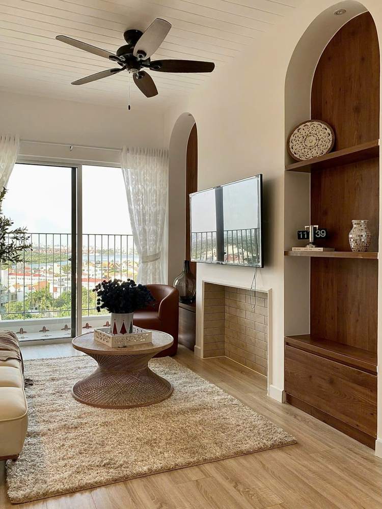 Cho thuê căn 2PN 2WC tháp view sông, phong cách Địa Trung Hải ấm áp, trống từ 10/11, ảnh 3