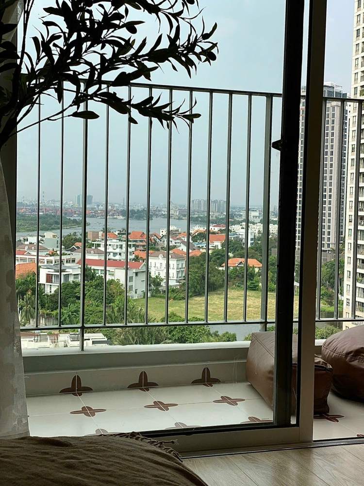 Cho thuê căn 2PN 2WC tháp view sông, phong cách Địa Trung Hải ấm áp, trống từ 10/11, ảnh 5