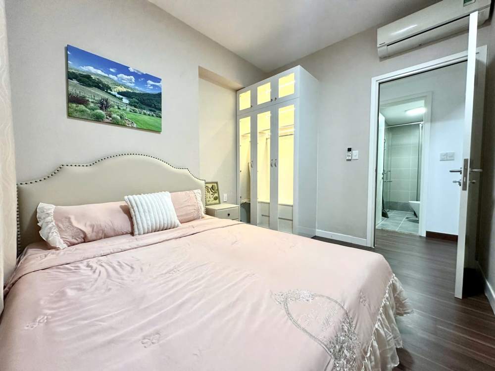 Cho thuê căn 2PN 2WC tháp view hồ bơi, nội thất tân cổ điển xanh mint mới tinh, ảnh 10