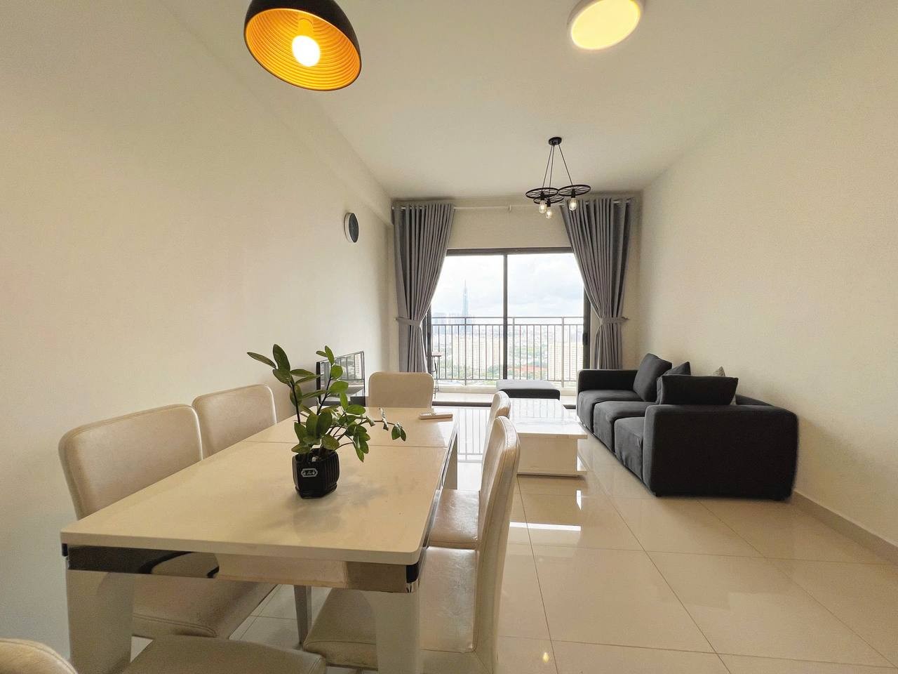 Cho thuê căn 3PN 90m² tháp tầng cao The Sun Avenue, view Landmark 81, ảnh 2