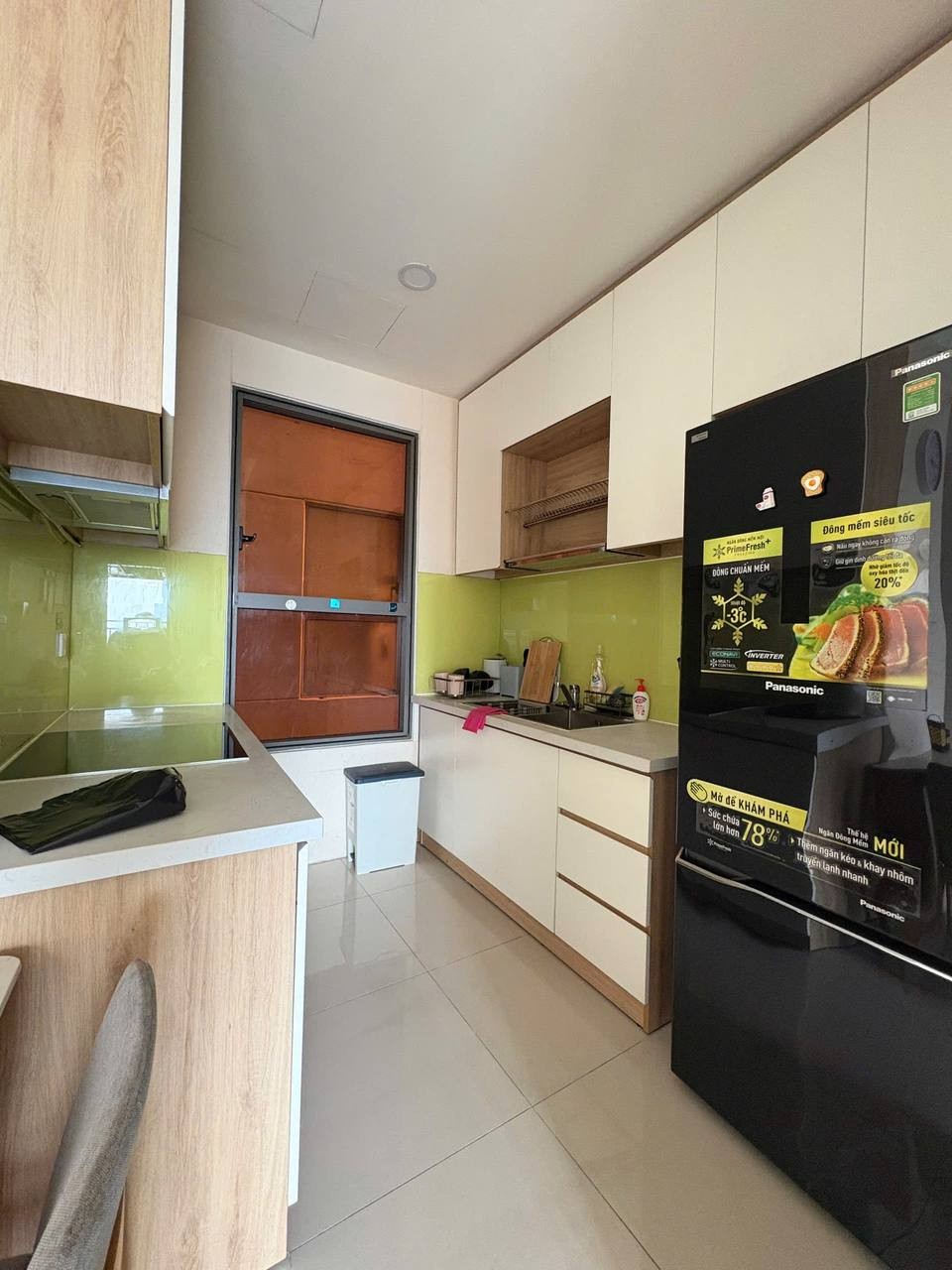 Cho thuê căn 2PN+1 79m² tháp The Sun Avenue, tường vàng ấm áp, phòng ngủ kiểu Nhật, ảnh 5