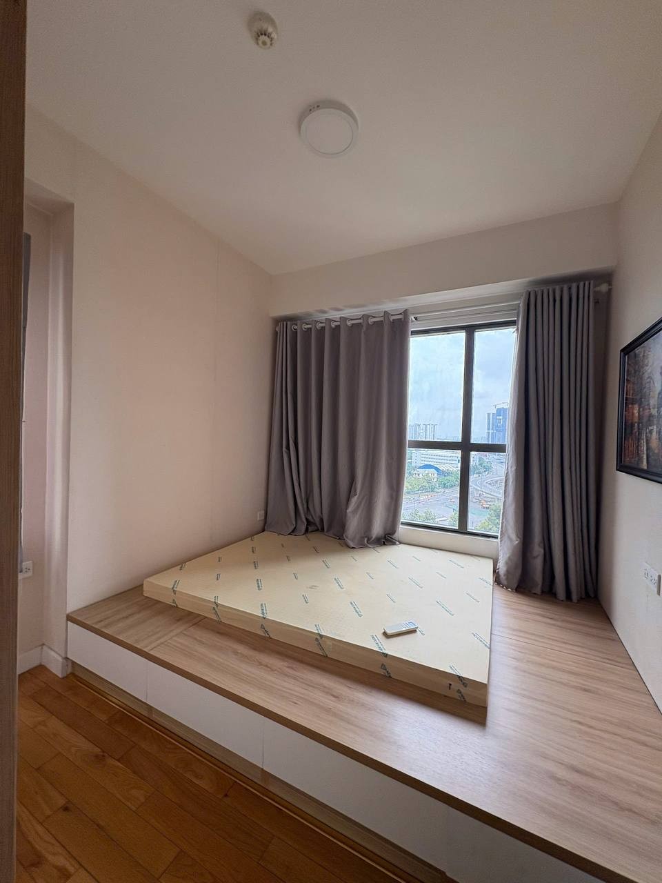 Cho thuê căn 2PN+1 79m² tháp The Sun Avenue, tường vàng ấm áp, phòng ngủ kiểu Nhật, ảnh 6