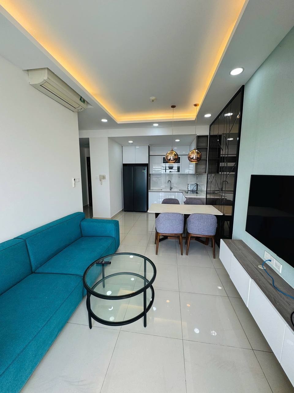 Cho thuê căn 2PN 76m² tháp tầng cao The Sun Avenue, view sông Sài Gòn, trống sẵn, ảnh 4