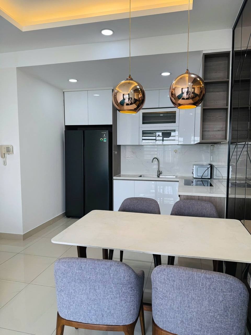Cho thuê căn 2PN 76m² tháp tầng cao The Sun Avenue, view sông Sài Gòn, trống sẵn, ảnh 5