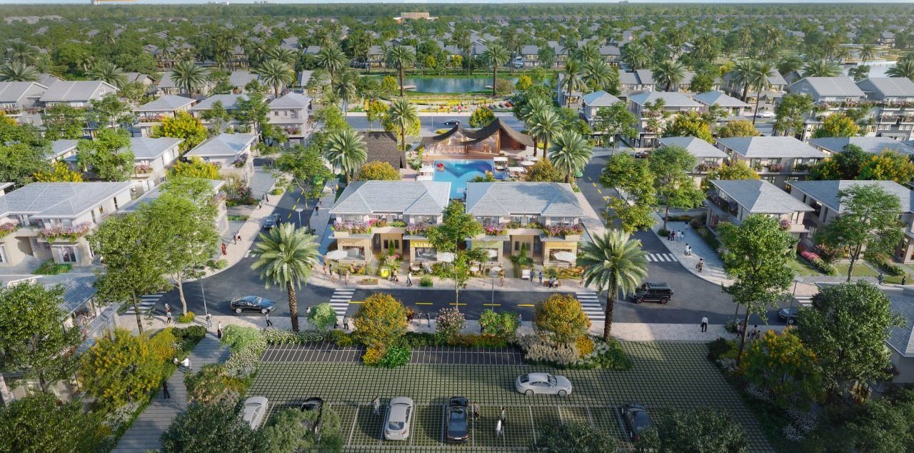 Biệt thự song lập 180m² hướng Đông Bắc, vị trí đẹp