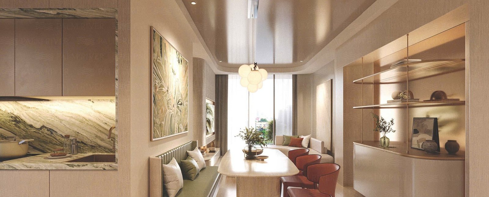 Căn 2PN 85,9m² Palm River, giá tốt, ảnh 2