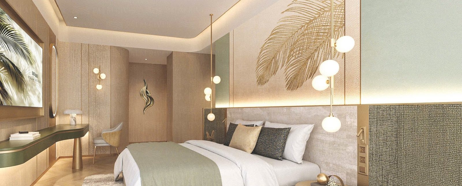 Căn 3PN 126m² Palm River, ảnh 3