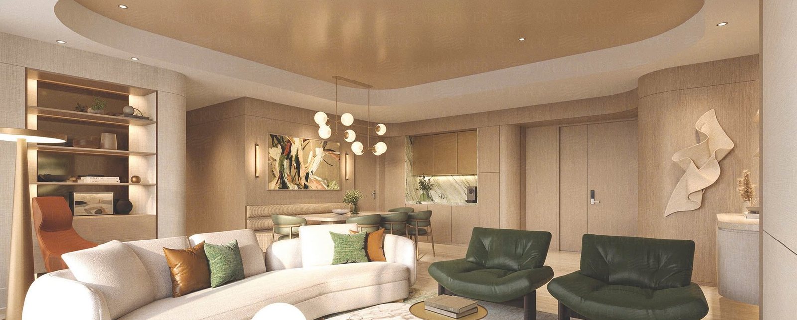Căn 3PN 126m² Palm River