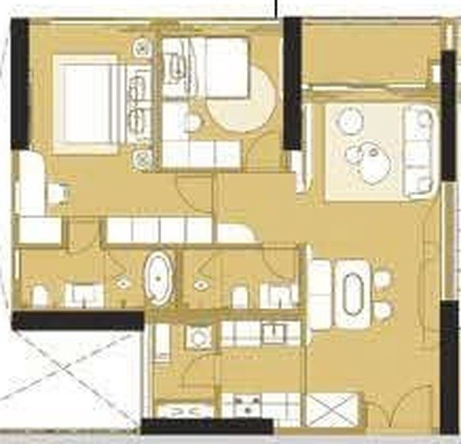 Căn 2PN 85,9m² Palm River, giá tốt, ảnh 6