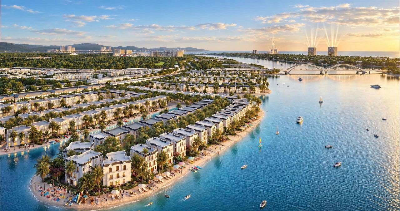 Biệt thự song lập 270m² ven Lagoon