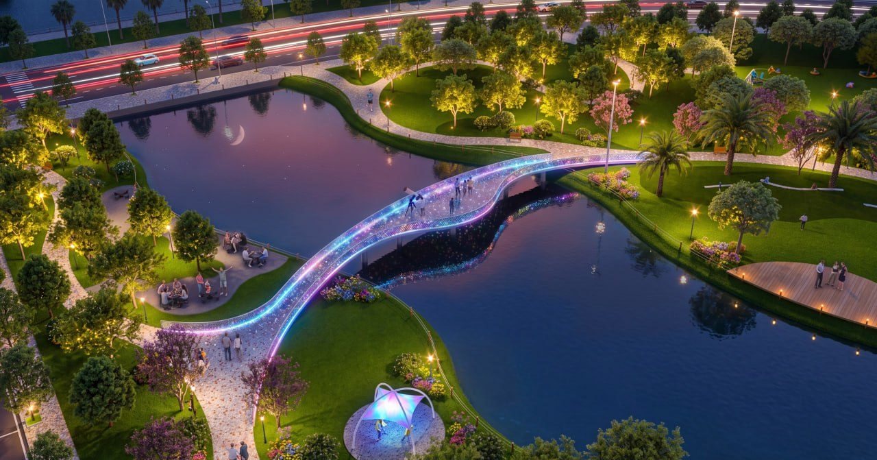 căn góc 108m² view trực diện công viên Ivy Park – dãy chỉ có 4 căn
