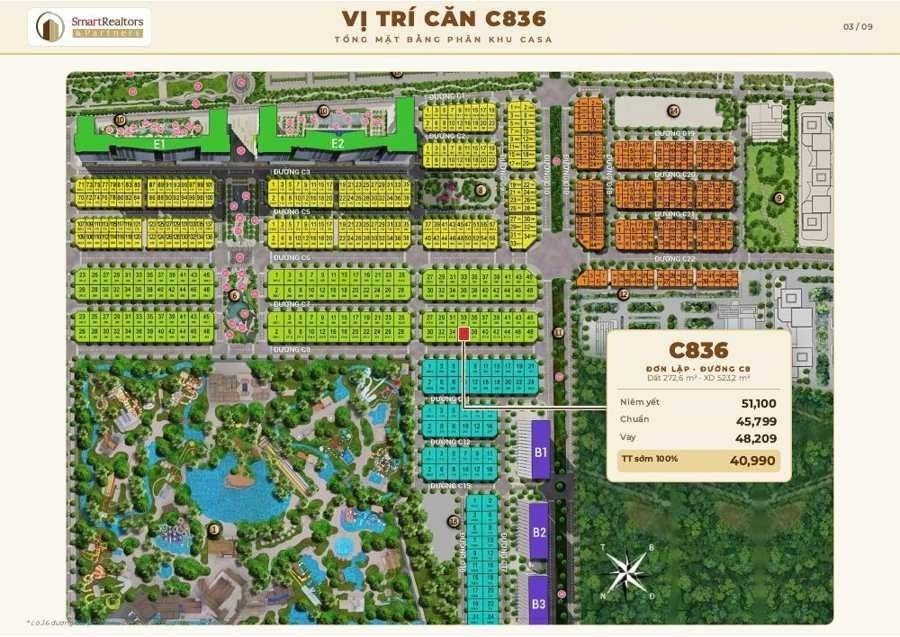 Biệt thự đơn lập đất 272,6 m², TT sớm 100% chỉ 40,990 tỷ, ảnh 3