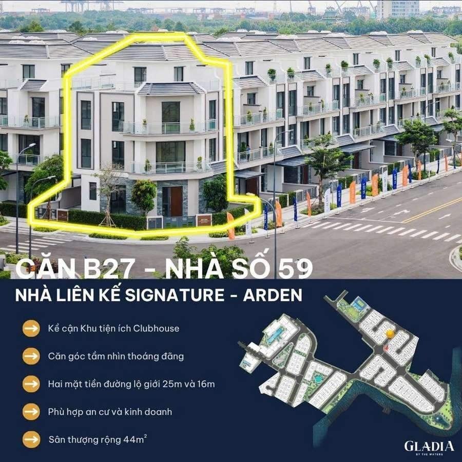 Nhà liên kế Signature căn góc hai mặt tiền, đất 158m², ảnh 2