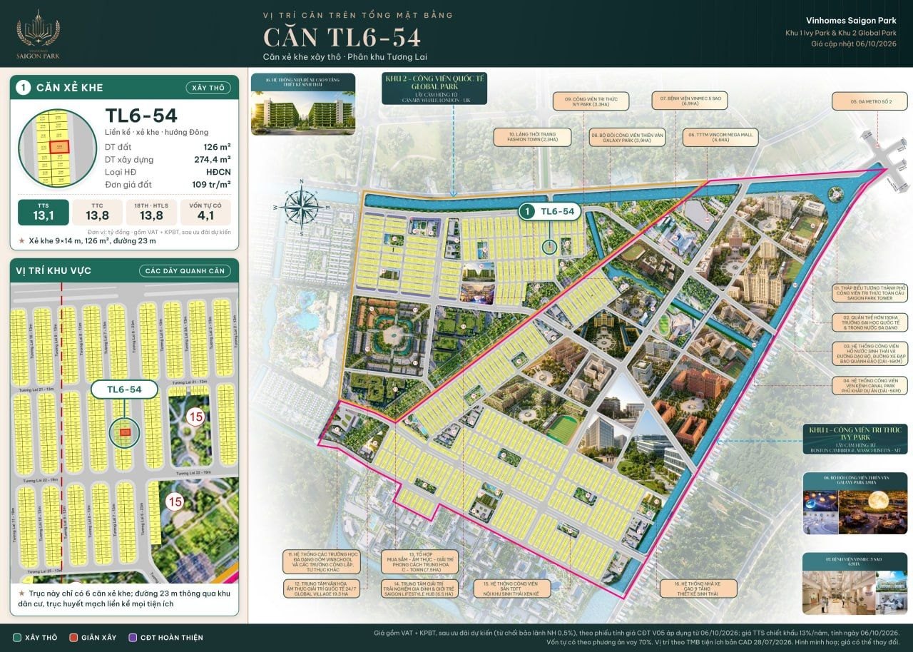 xẻ khe 9m x 14m, đường 23m – trục chỉ có 6 căn xẻ khe, ảnh 3