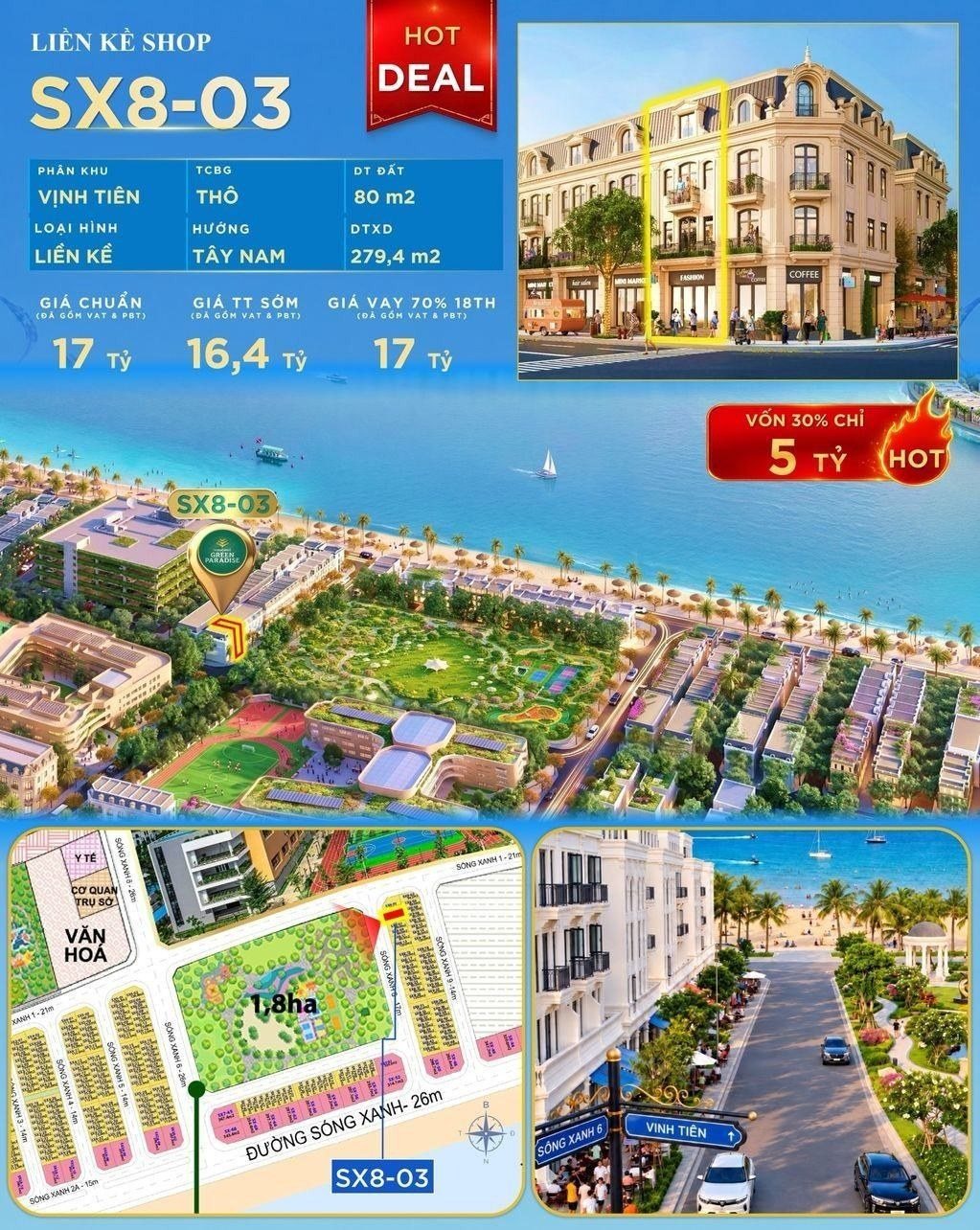 Liền kề shop đối diện công viên 1,8ha, ảnh 5