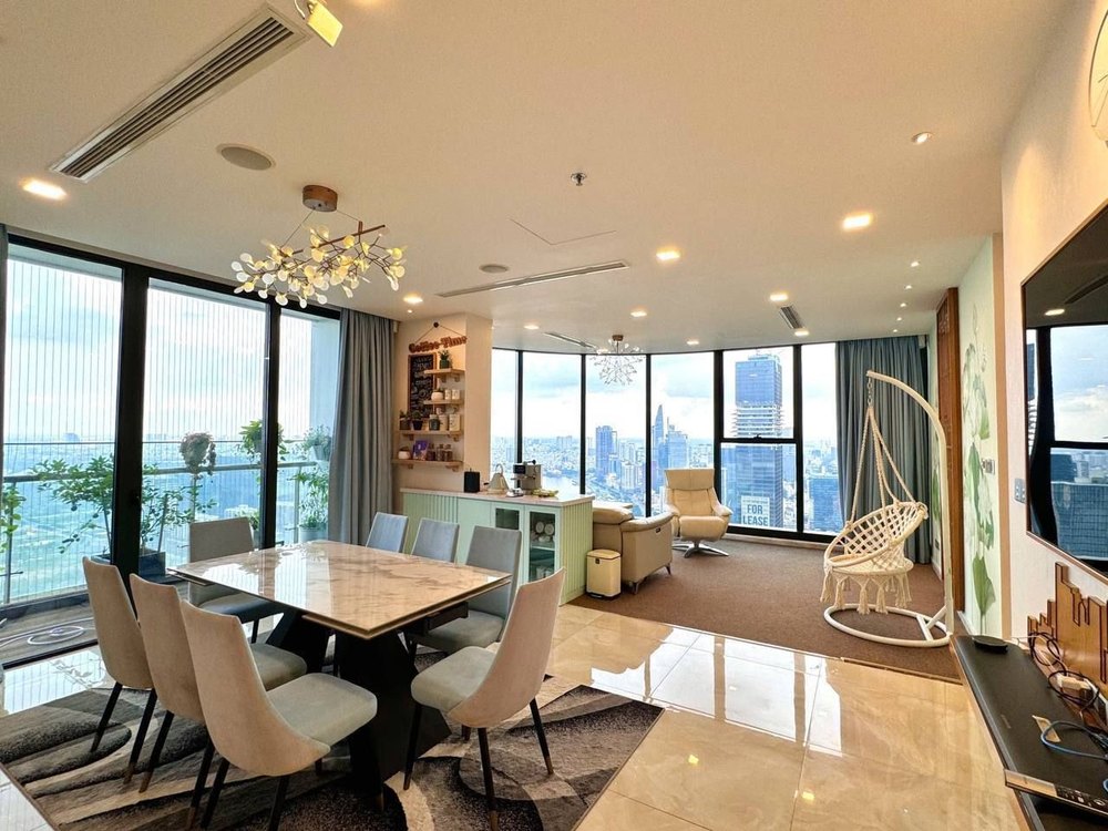 Cho thuê & bán căn 4PN 160m² tháp Aqua 1 Vinhomes Golden River, ảnh 4