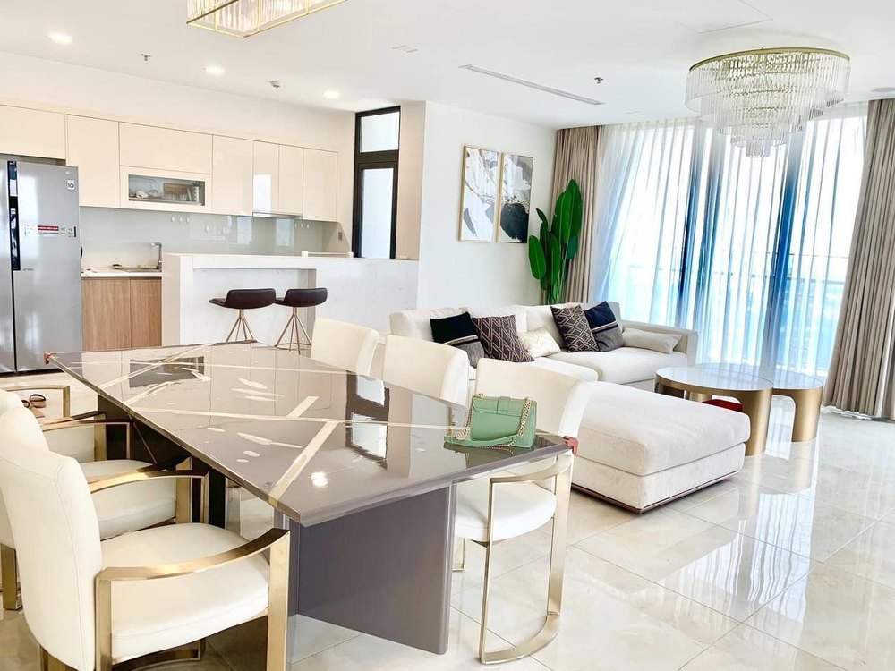 Cho thuê căn 3PN 121m² tháp Lux 6 Vinhomes Golden River, ảnh 2