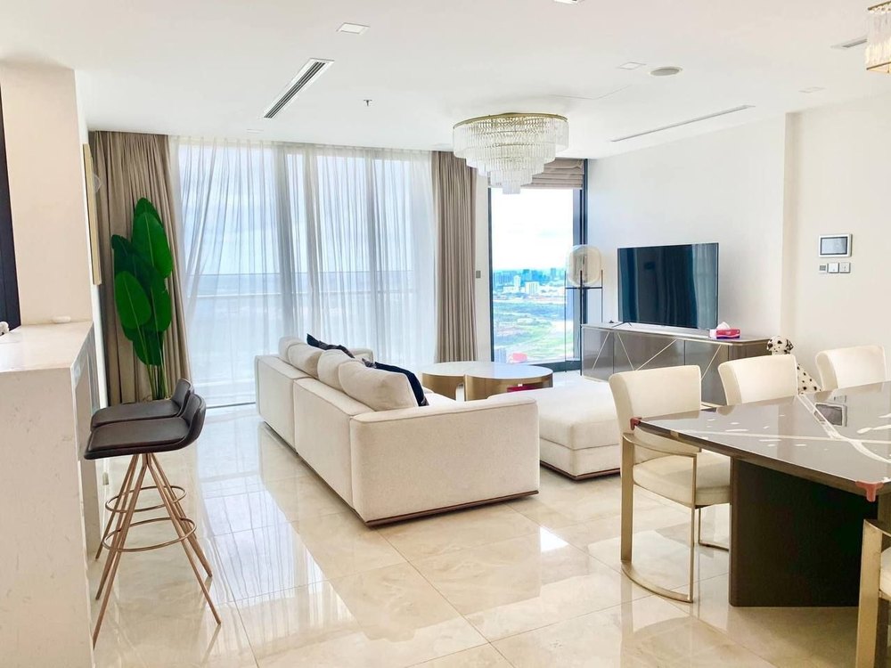 Cho thuê căn 3PN 121m² tháp Lux 6 Vinhomes Golden River, ảnh 3